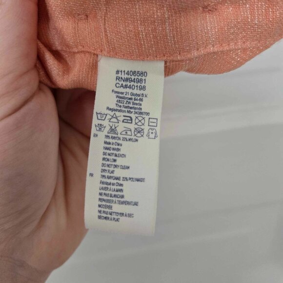 I love H81 Peach cropped tank size Small - Picture 3 of 5